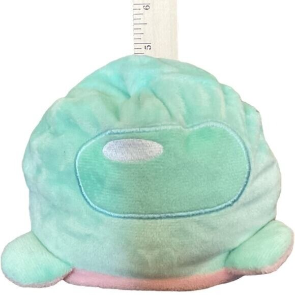 Among Us Mood Octopus Mint Pink Angry Happy Plush Stuffed Toy 5" - Picture 10 of 10